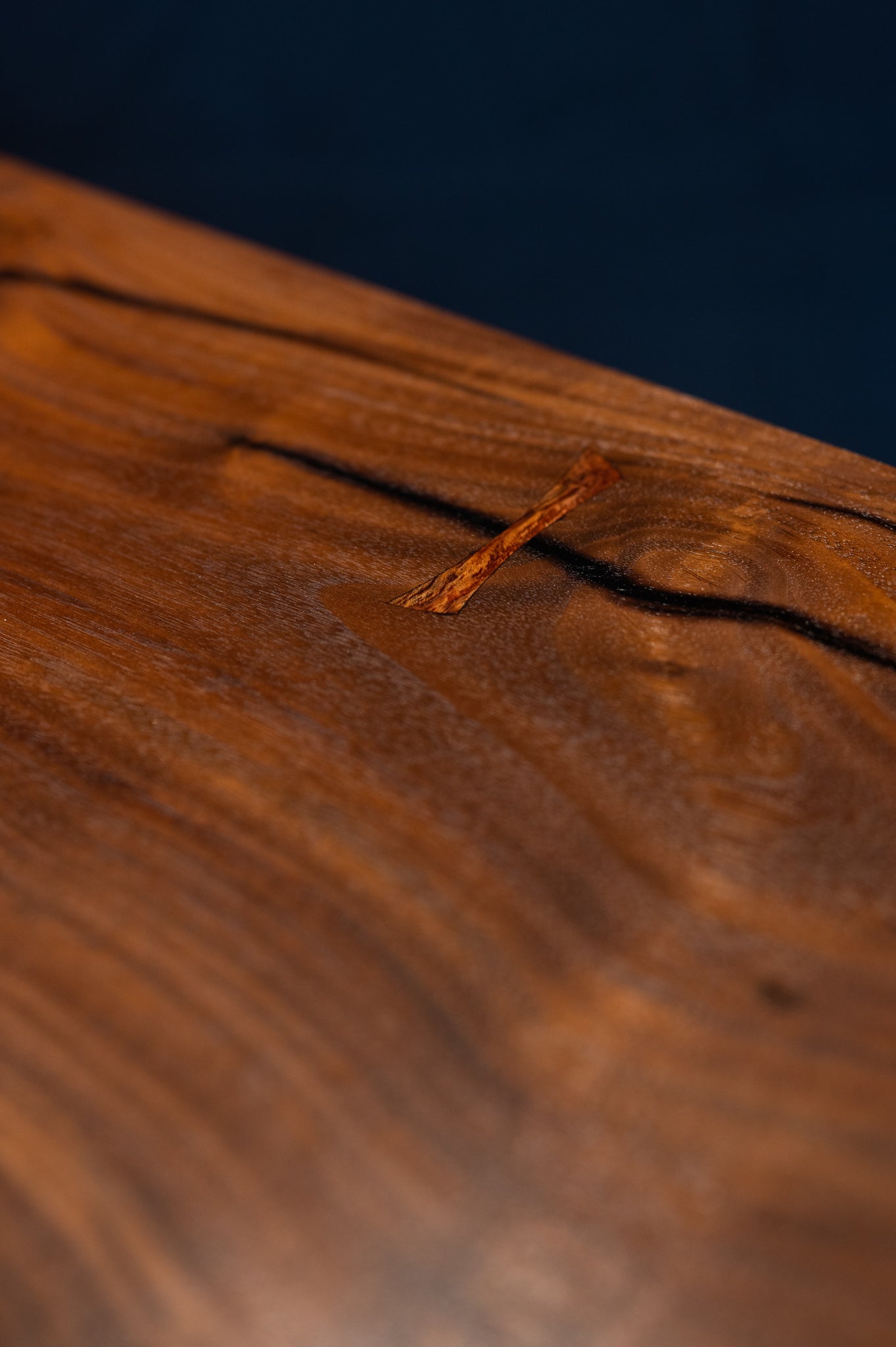 Floating Bench | Bubinga Bow Ties