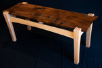 Floating Bench | Bubinga Bow Ties