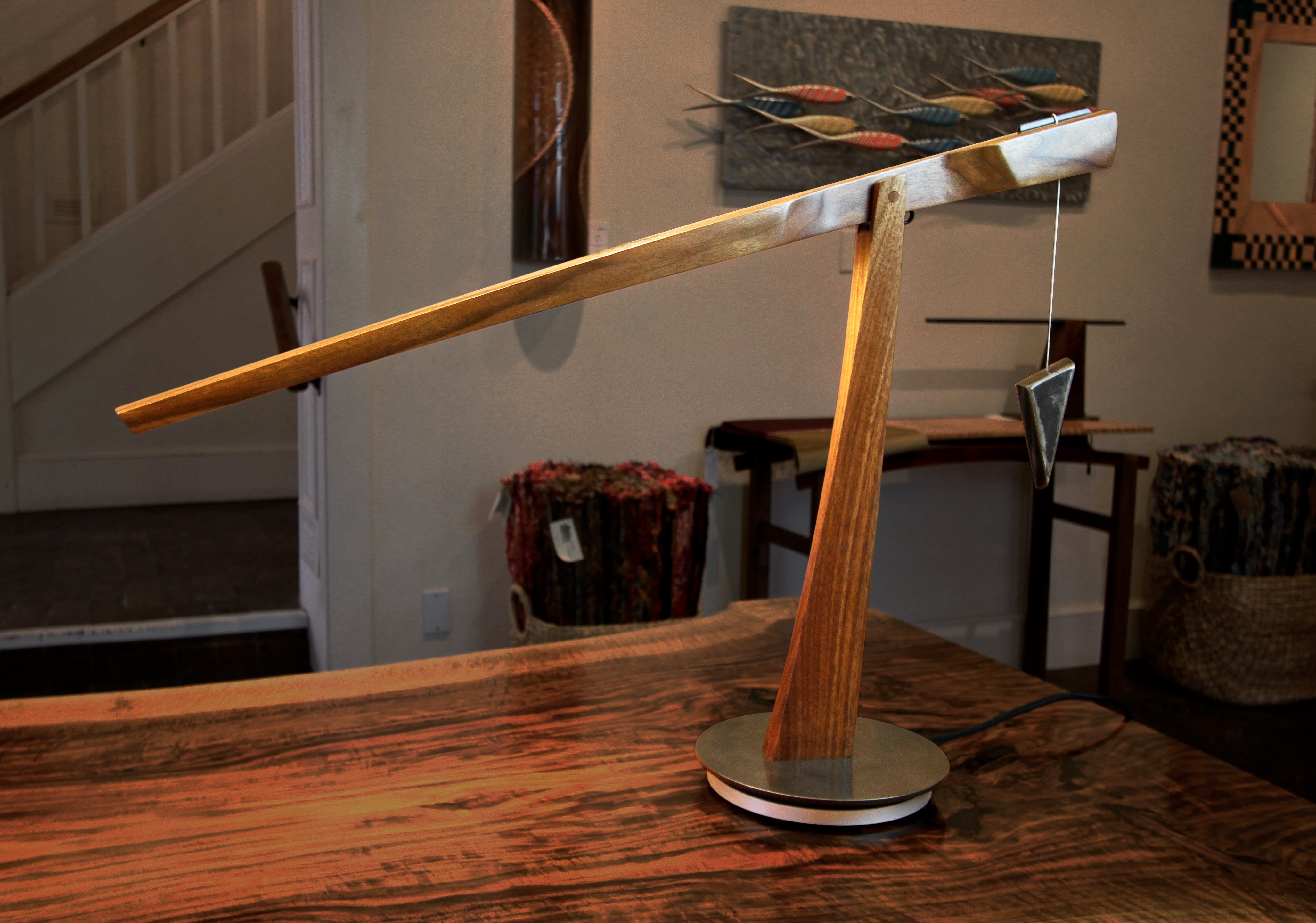 Desktop Paige Lamp | Walnut